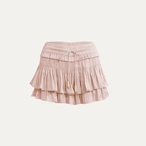 FLANNEL harmony frill skirt/short